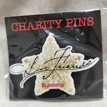 B’z risky グッズ　ピック　ピンバッジ B'z LIVE-GYM Pleasure 2023 -STARS-｜GOODS（チャリティー